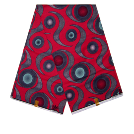 390 Afrikaanse stof | African Wax Print - Ankara fabric - high quality cotton | prijs / yard