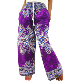 Afrikaanse dashiki broek VIOLET | unisex pants | 3 maten