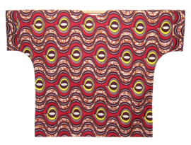Afrikaans dashiki shirt OMARI | african wax print | maat 4XL/5XL
