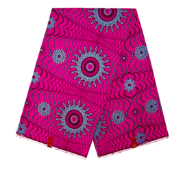 349 Afrikaanse stof | African Ankara Wax Print 100% cotton  | prijs / yard