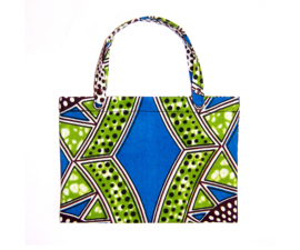 NAEEM cadeautasje van afrikaanse wax print | gift bag voor sieradendoosjes / A6 envelop
