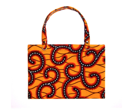 ZEZI cadeautasje van afrikaanse wax print | gift bag voor sieradendoosjes / A6 envelop