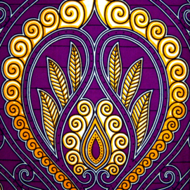 409 Afrikaanse stof | African Wax Print - Ankara fabric - premium soft cotton | prijs / yard