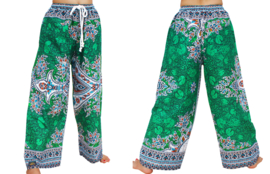 Afrikaanse dashiki broek EMERALD | unisex pants | 3 maten