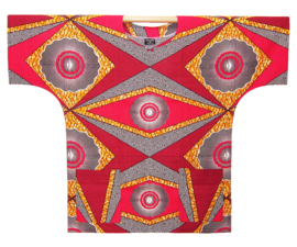 Afrikaans dashiki shirt ELANA | Ankara african wax print | unisex