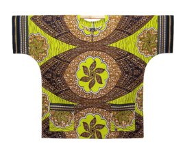 Afrikaans dashiki shirt JAFARI | african wax print | maat 4XL/5XL