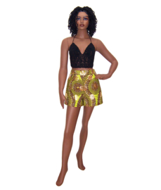 African KIMONO JACKET + SHORTS set RAZI | afrikaanse wax print | M