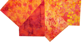 BATIK quiltstoffen | 8 Fat Quarters 100% katoen | batik mix #1