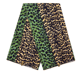 458 Afrikaanse stof | African Wax Print - premium soft cotton | per yard
