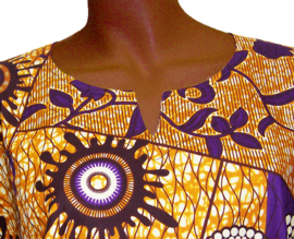 Afrikaans dashiki shirt AJANI | Ankara african wax print | unisex