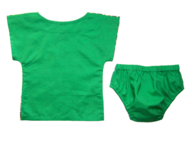 Dashiki set BABY BOY JUNGLE | shirt + luierbroekje | Vlisco Super-Wax | maat 62/68 = 3-6 maanden