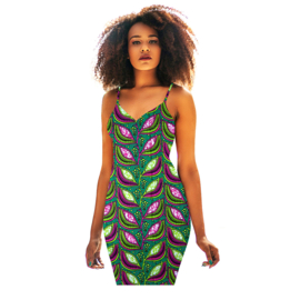 391 Afrikaanse stof | African Wax Print - 100% cotton | prijs / yard