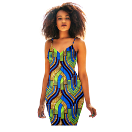 300 Afrikaanse stof | African Wax Print - 100% cotton | prijs / yard