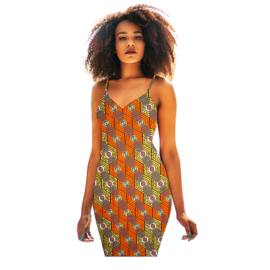 394 Afrikaanse stof | African Wax Print - premium soft cotton