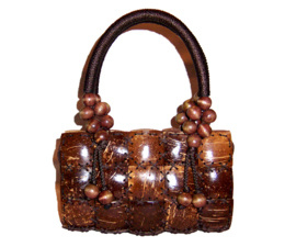 Tas KOKOSNOOT | Coconut Shell handtasje | Vintage hippie style