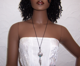DREAMCATCHER ketting met metalen hanger #1 - Indian Spirit