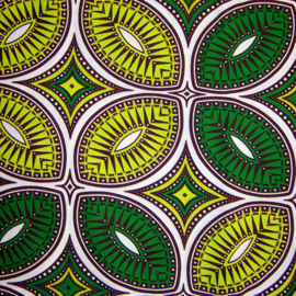 278 Afrikaanse stof | African Wax Print - Ankara fabric - premium soft cotton  | prijs / yard