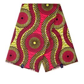 258 Afrikaanse stof | African  Wax Print Ankara fabric 100% cotton  | prijs / yard