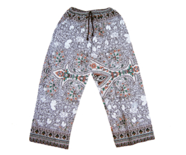 Afrikaanse dashiki broek WHITE | unisex pants | 3 maten