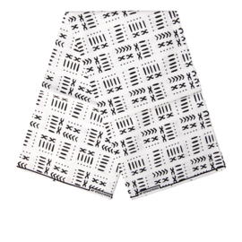 209 Afrikaanse stof | Bogolan Mud cloth print Mali - 100% cotton