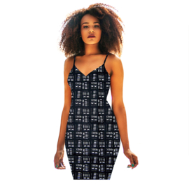 210 Afrikaanse stof | Bogolan Mud cloth print Mali - 100% cotton