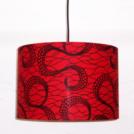 CHAKA afrikaanse lampenkap | diameter 35 cm | african Wax Print