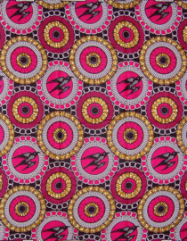 142 Afrikaanse stof | African Ankara Wax Print 100% cotton  | prijs / yard