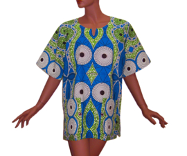 Afrikaans dashiki shirt NAEEM | Ankara african wax print | unisex