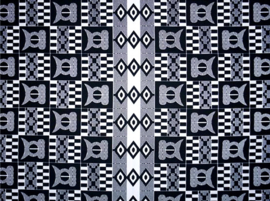 338 Afrikaanse stof | Kente Ghana - African Wax Print - Polycotton