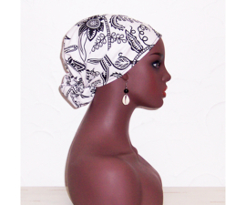 Hoofddoek GRACE | afrikaanse waxprint | katoen 114 x 35 cm