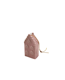 XMAS hanger - House - Pink