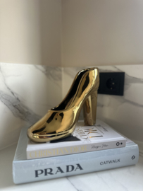 Luxe schoen gouden hak
