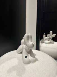 HV ballon dog white