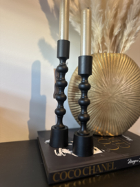 Zwarte kandelaars Light & Living