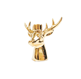 Candle holder - Ren dier - goud