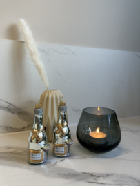 Champagne kerstbal kersten