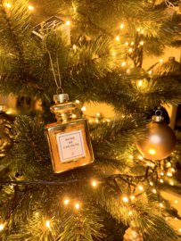Kerstbal parfum fles