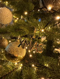 XMAS hanger goud