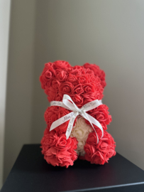 Rose Bear / rood wit