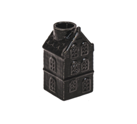 Kaarsenhouders - House - Zwart