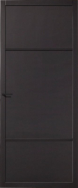 Skantrae SlimSeries Zwarte Binnendeur SSL 4086 paneeldeur
