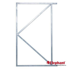 Elephant Stalen Frame verzinkt voor tuindeur 1000x1800x29 mm