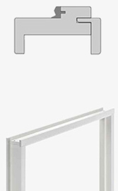 Inbouwkozijn Basic ZB70 | zonder bovenlicht | tbv stompe deuren
