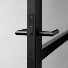 bedenken Oprecht cascade Weekamp Smal loopslot zwarte voorplaat ( doornmaat 45mm ) | Weekamp  Deurbeslag Industriele deur | Deurenexpress