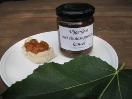 2 x Vijgenjam met sinaasappel pot 250 gram netto
