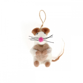 Hanger muis met hart