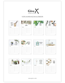 Verjaardag Kalender 'Life style'