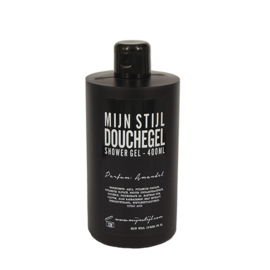 Douche Gel Amandel zwarte fles