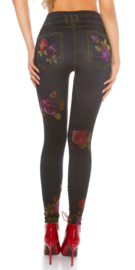 Thermo legging donkerblauw