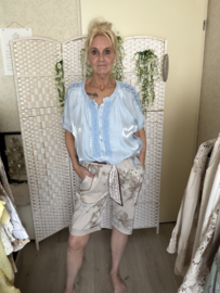 Bermuda met bloem print